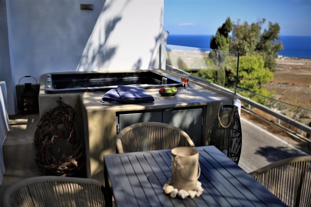 A Lux Villas Santorini Éxo Goniá Exterior foto